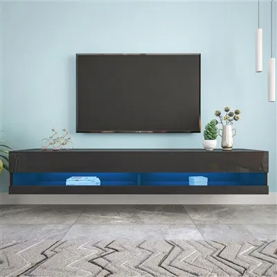 Kast onder muur gemonteerde tv
